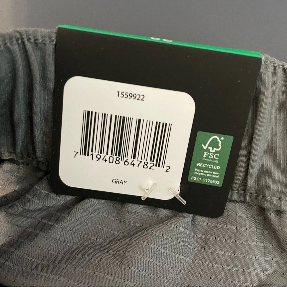 Banana Republic comfort flat front shorts grey  38